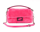 Pink Fur Fendi Baguette