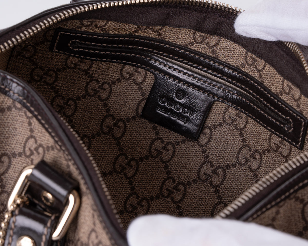 Gucci Tattoo Heart Joy Boston Bag