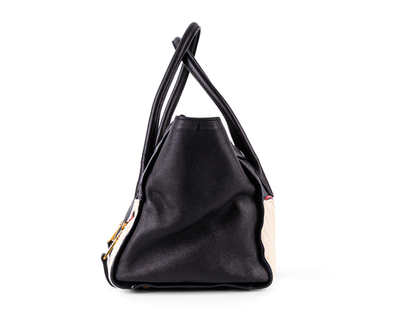 Miu Miu Nappa Leather Biker Tote