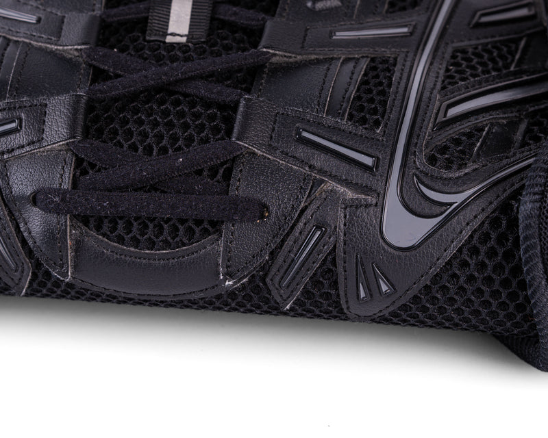 Balenciaga Sneakerhead Medium Flap Crossbody (All Black)