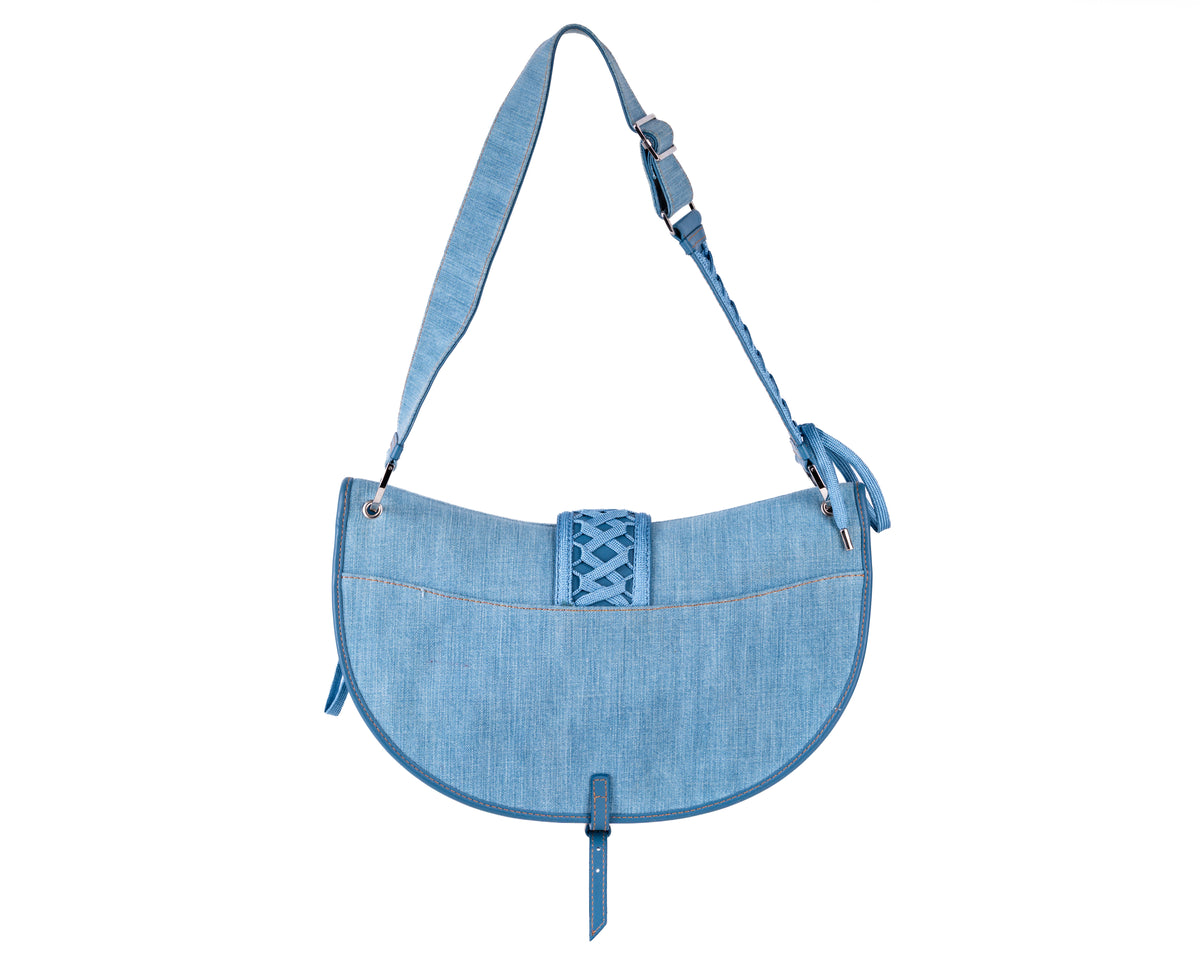 Dior Denim "Admit It" Bag & Wallet Set