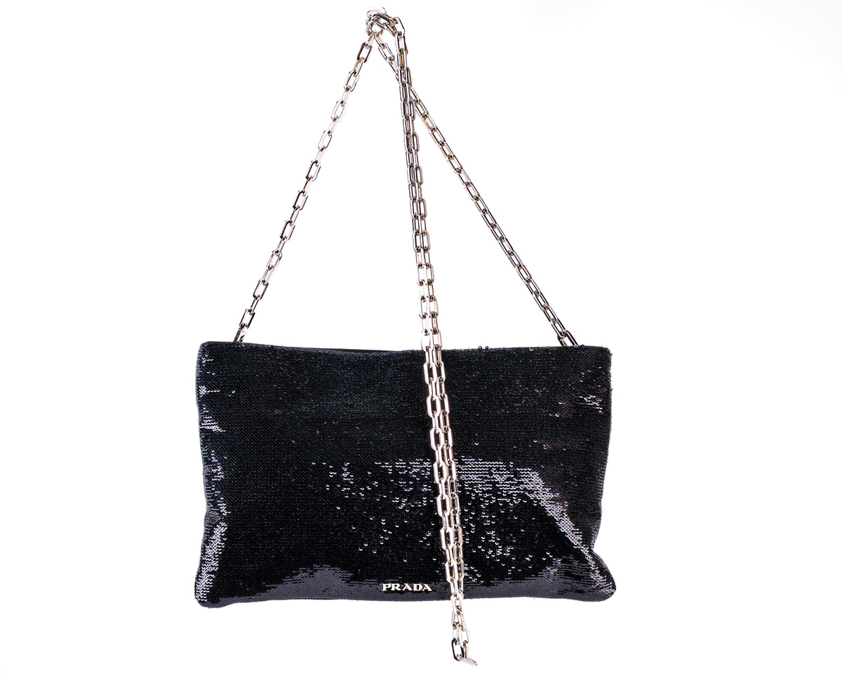 Prada Sequin Smoking Pochette