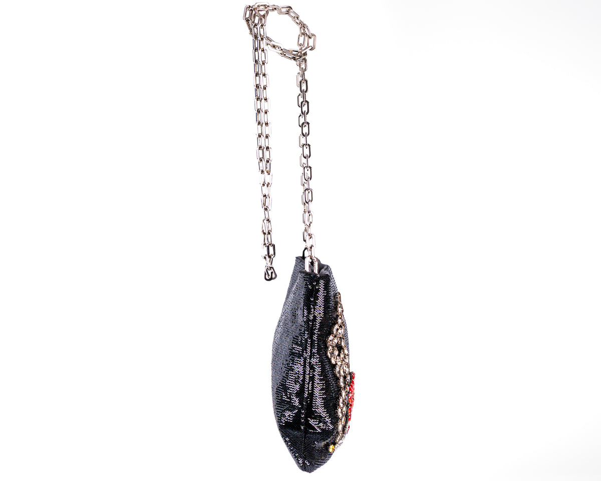 Prada Sequin Smoking Pochette