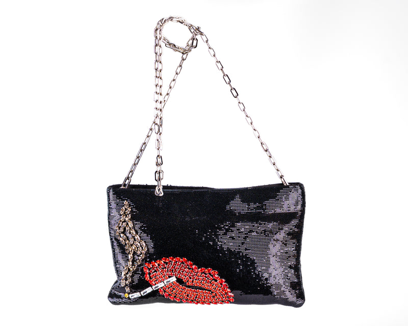 Prada Sequin Smoking Pochette