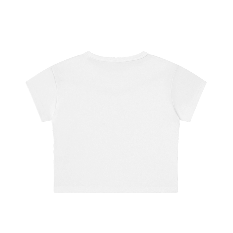 Snow Washed Crop Top